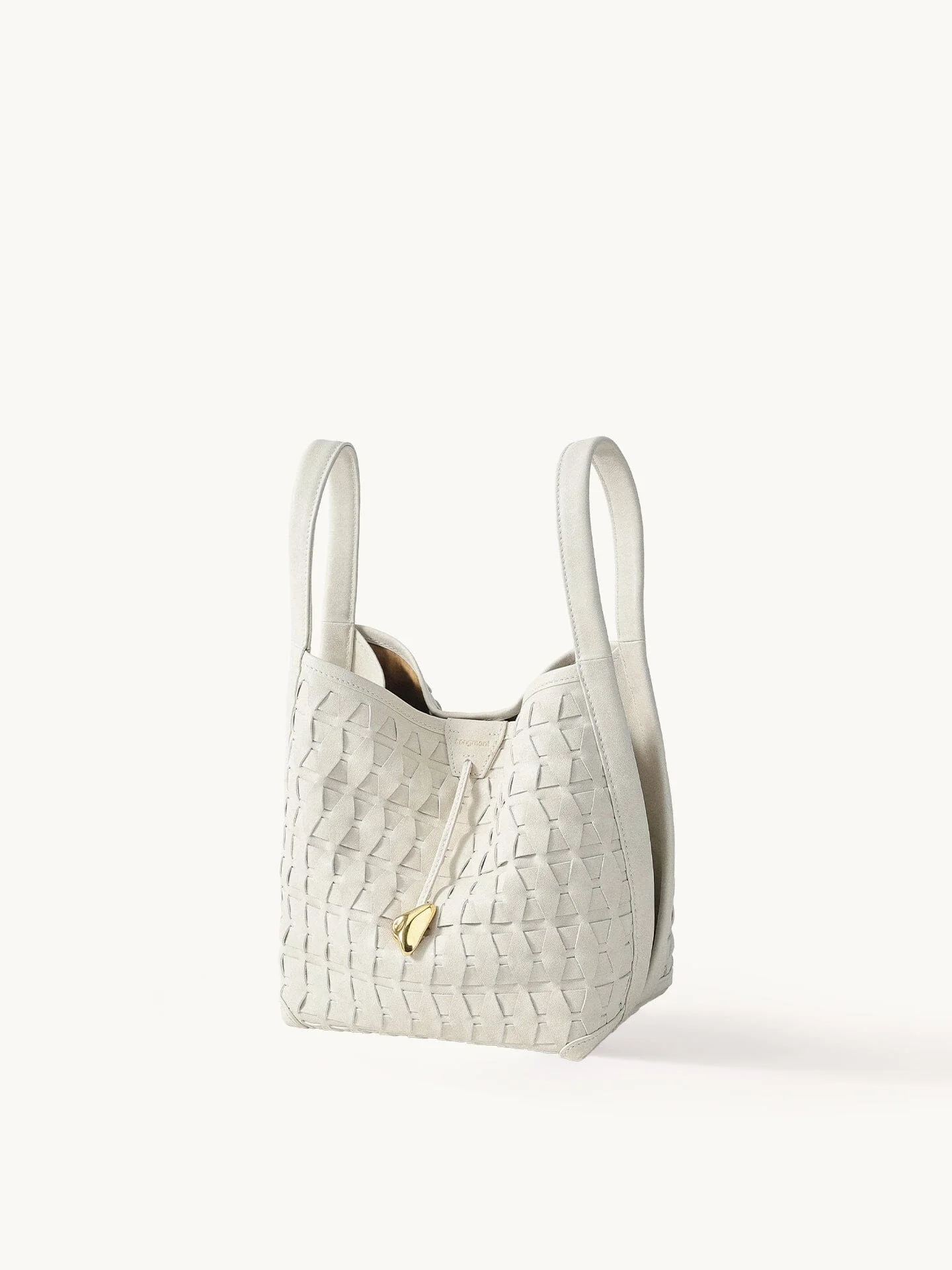 Lattice Bucket Bag