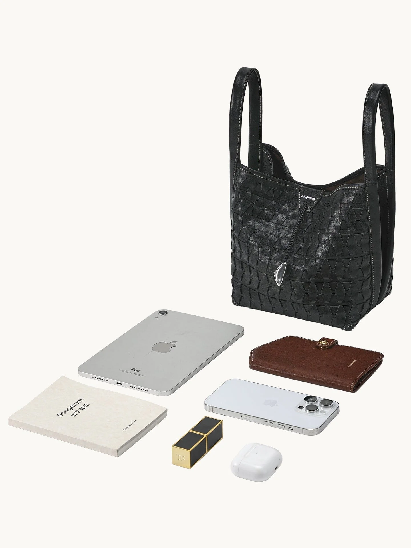 Lattice Bucket Bag - Image 9