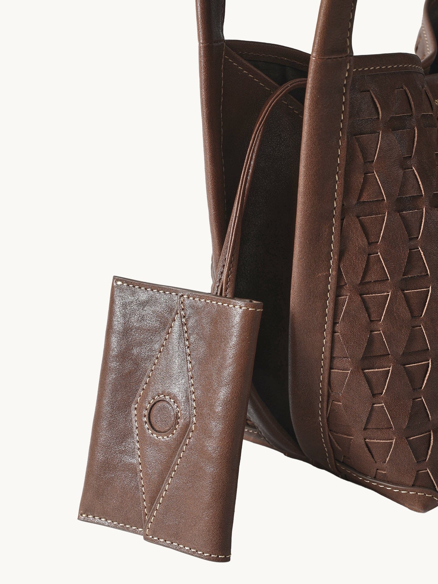Lattice Bucket Bag - Image 6