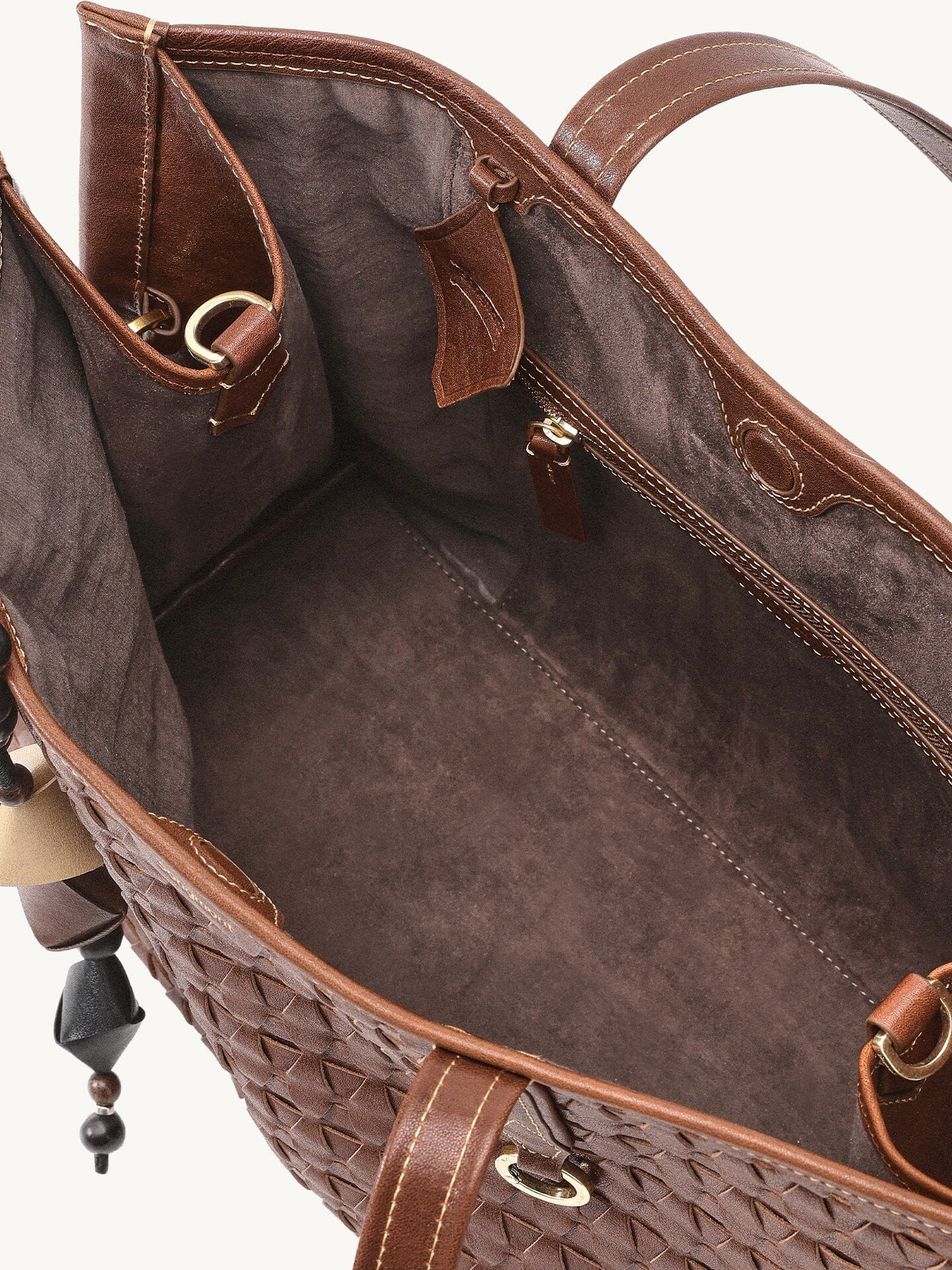 Medium Lattice Tote - Image 6