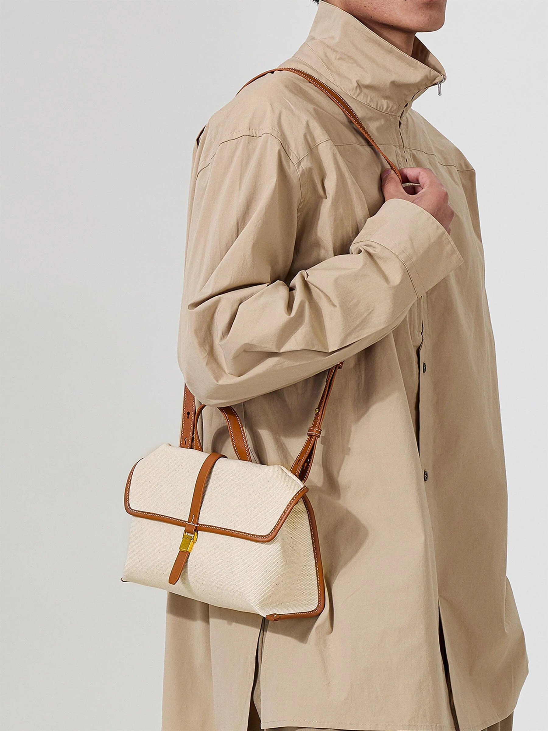 Small Shan Satchel Bag - Image 4