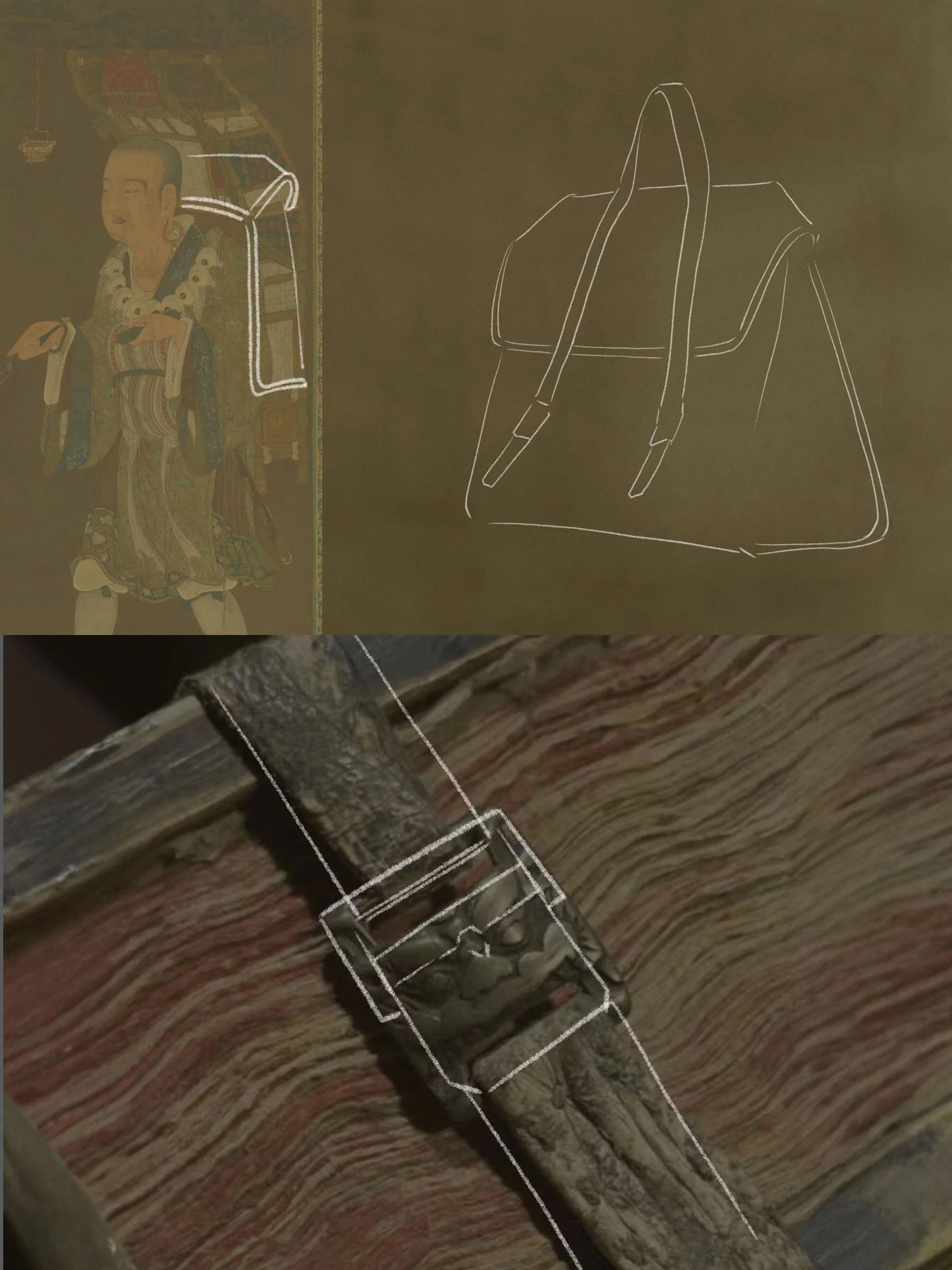 Small Shan Satchel Bag - Image 7
